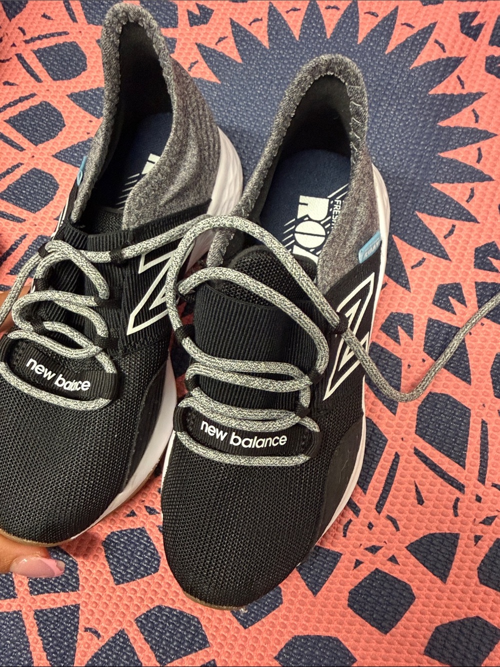 New Balance kids
Black and Gray Athletic Slip-On Sneakers